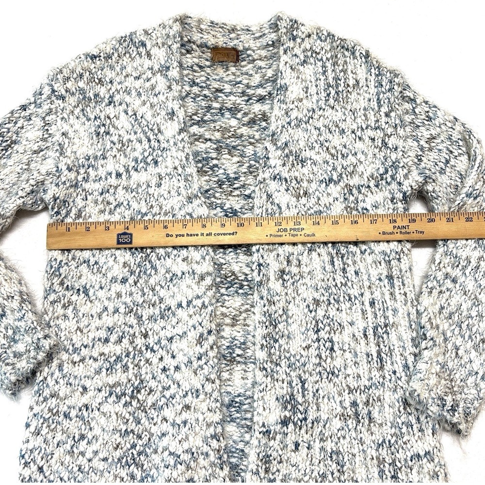 POL Anthropologie Cardigan Sweater Chunky Oversized Popcorn Grandma Boho Women S - Picture 6 of 8